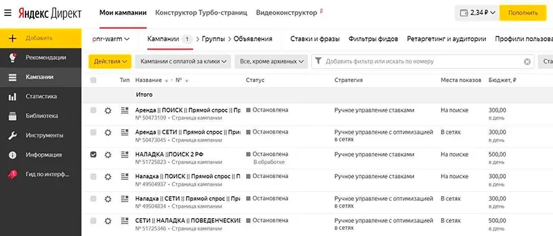 Особенности Яндекс Директа